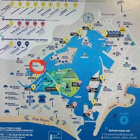 6 Personnes Avec Piscine Secteur Richelieu, A 400m De La Et A 650m Du Centre Port Apartmán
